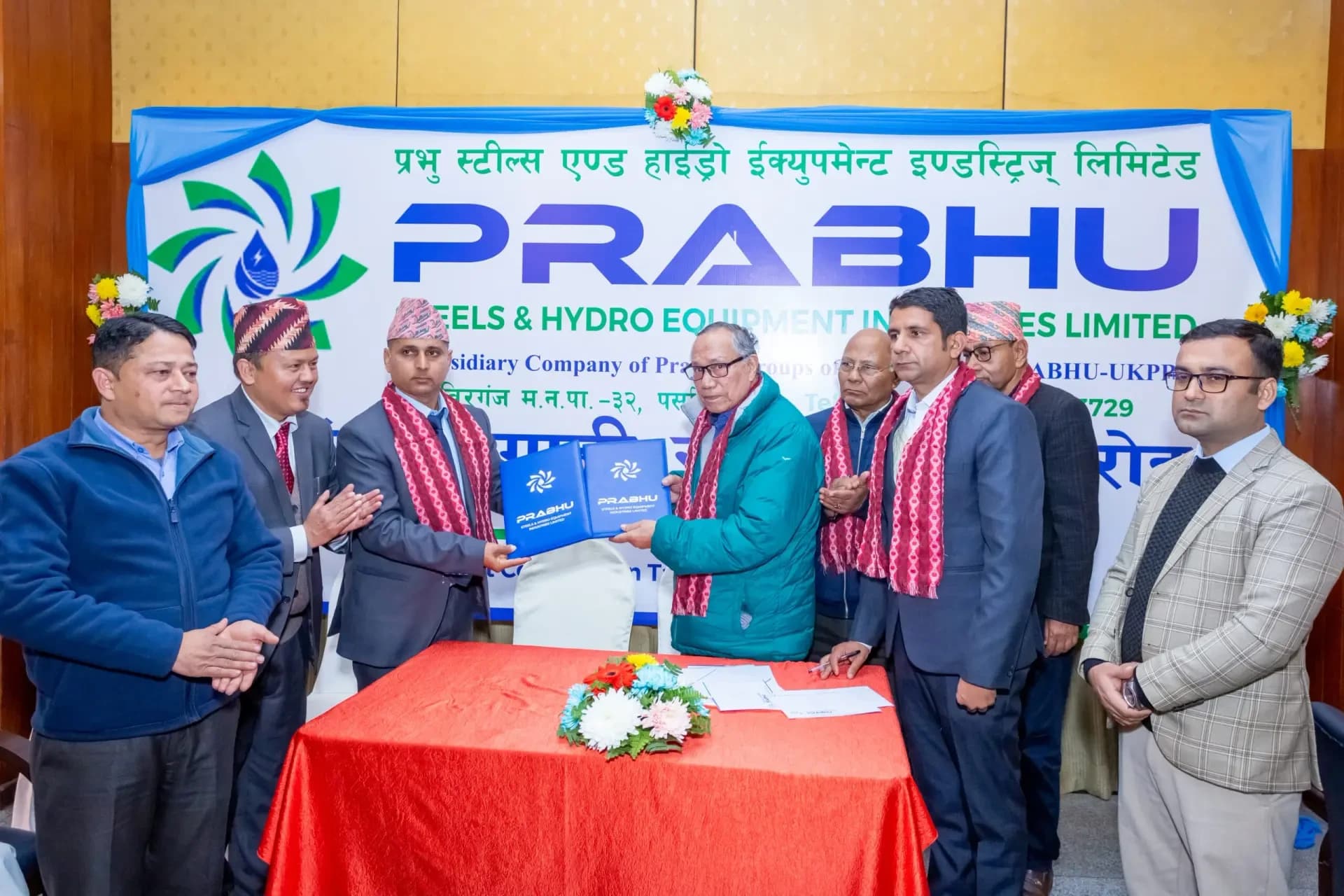 Equity Investment Agreement Signing Ceremony with Siddhartha Cablecar