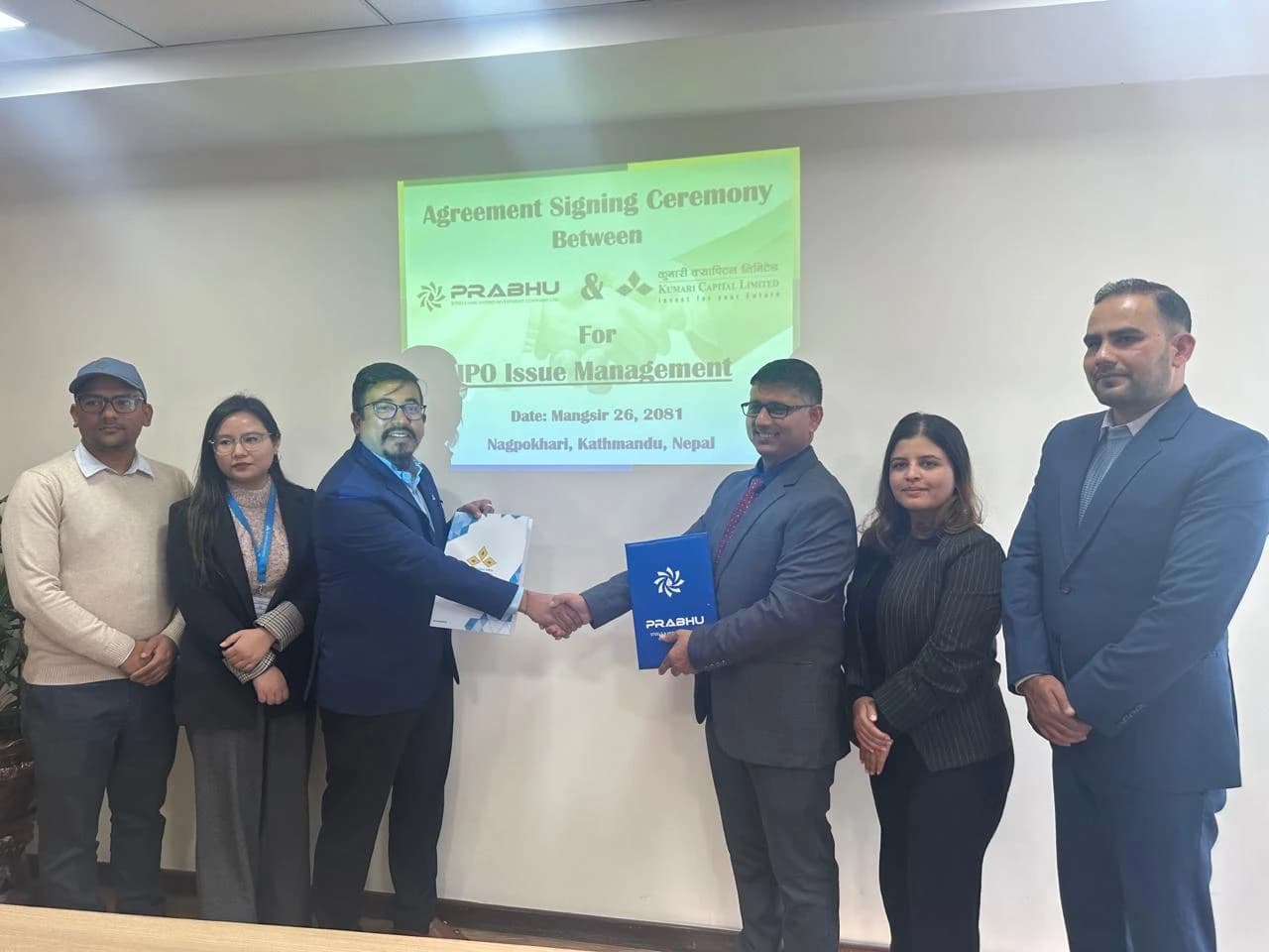 IPO Issue Management Agreement with Kumari Capital Ltd.