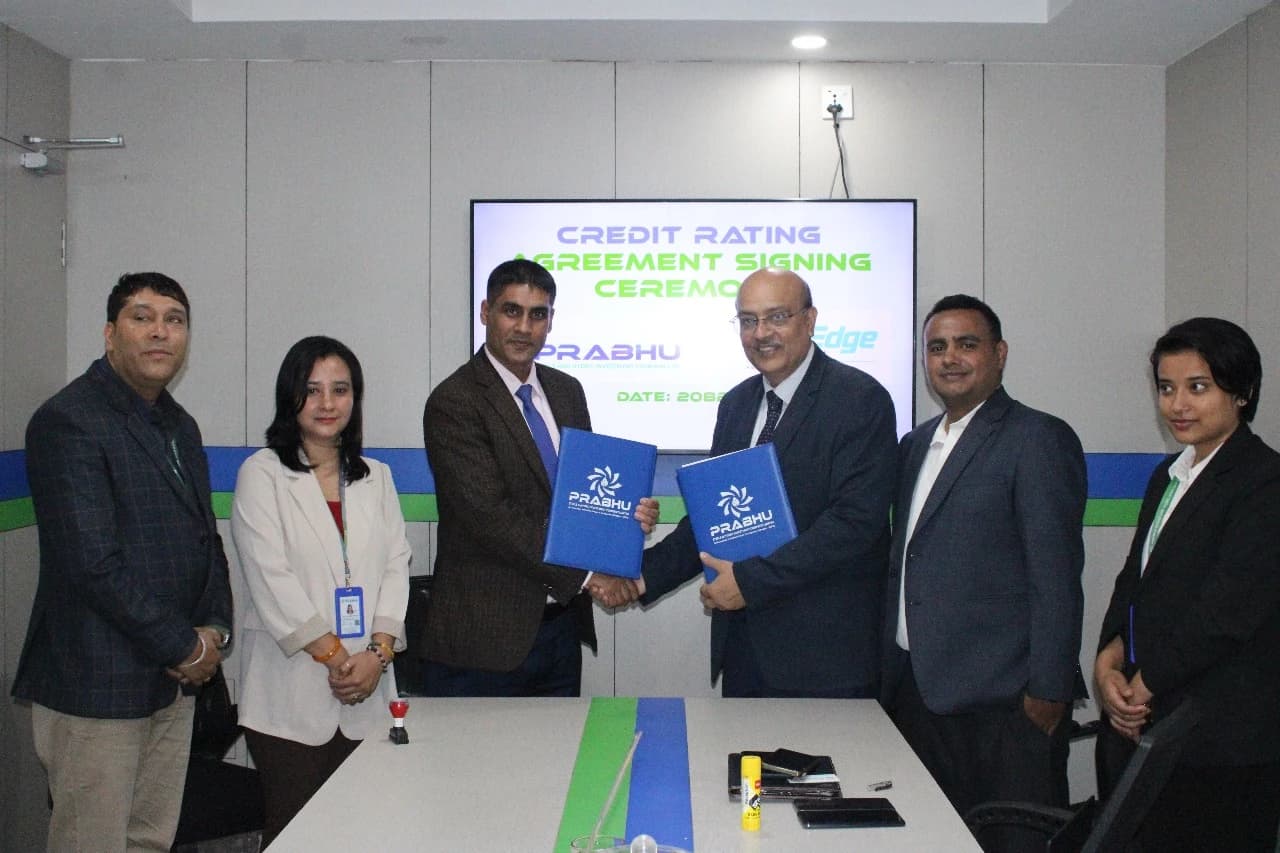 Credit Rating Agreement Signing Ceremony